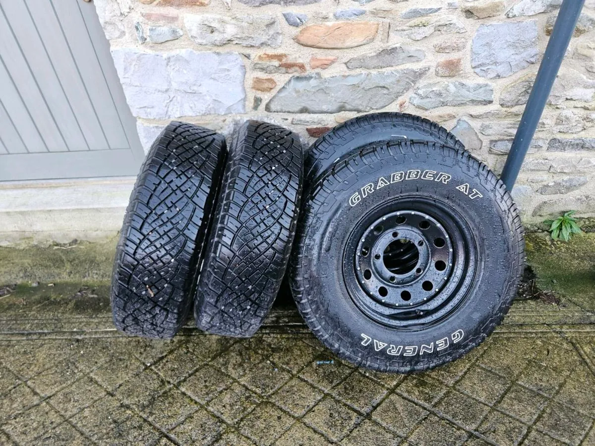 General Grabber All Terrain on 16 inch steel rims - Image 2