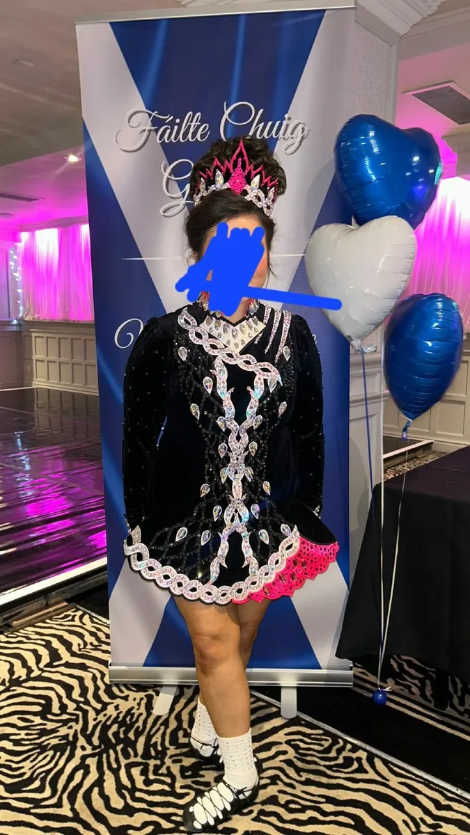 Irish Dancing Dress. - Image 1