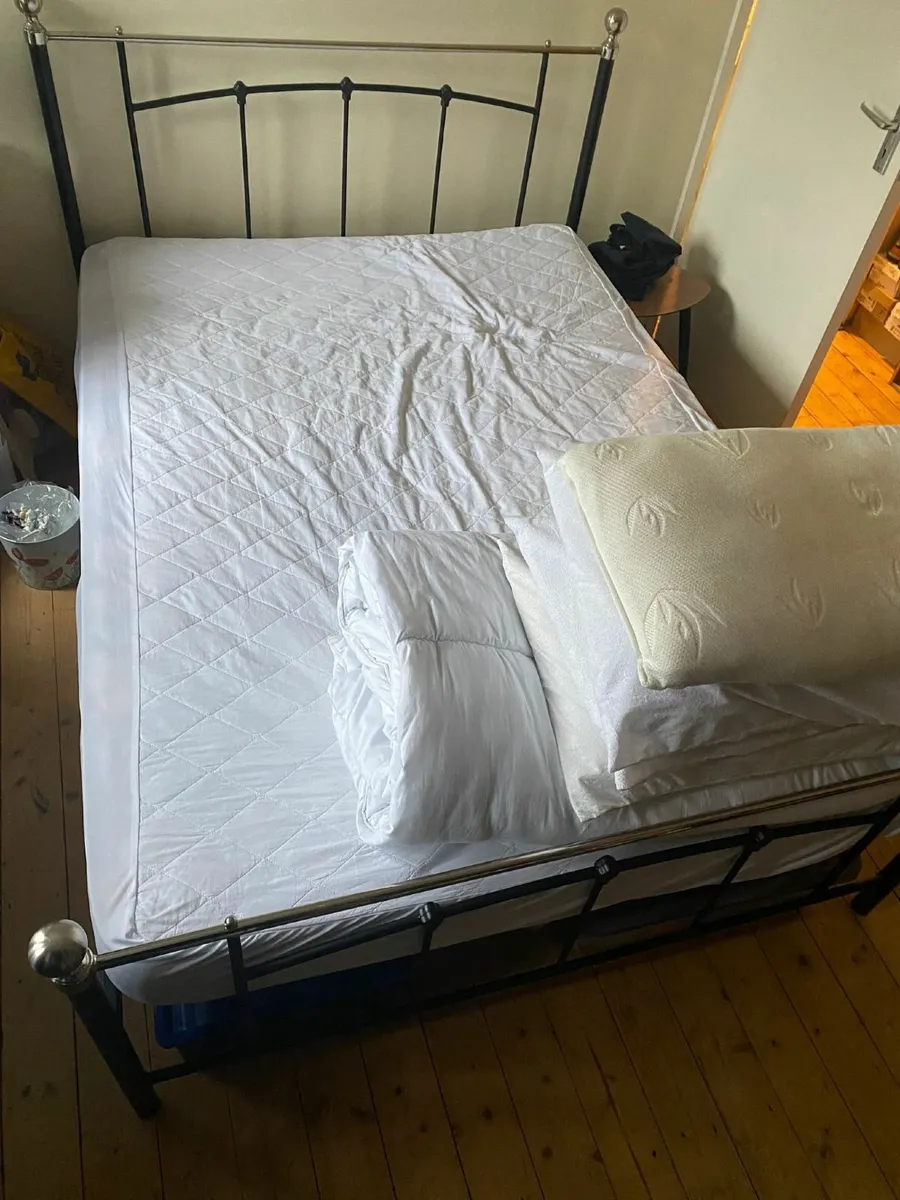 Double Bed - Metal Frame - Image 1