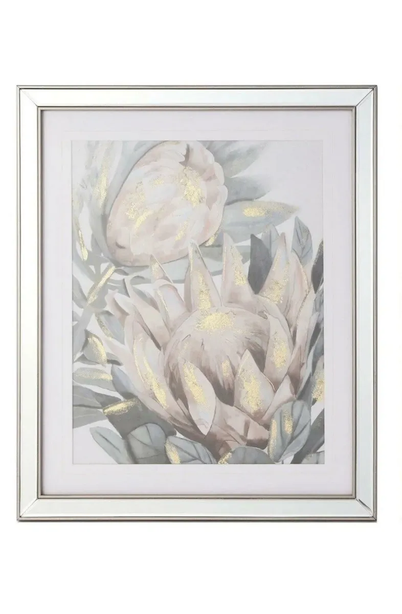 Mindy brown framed prints pair - Image 2