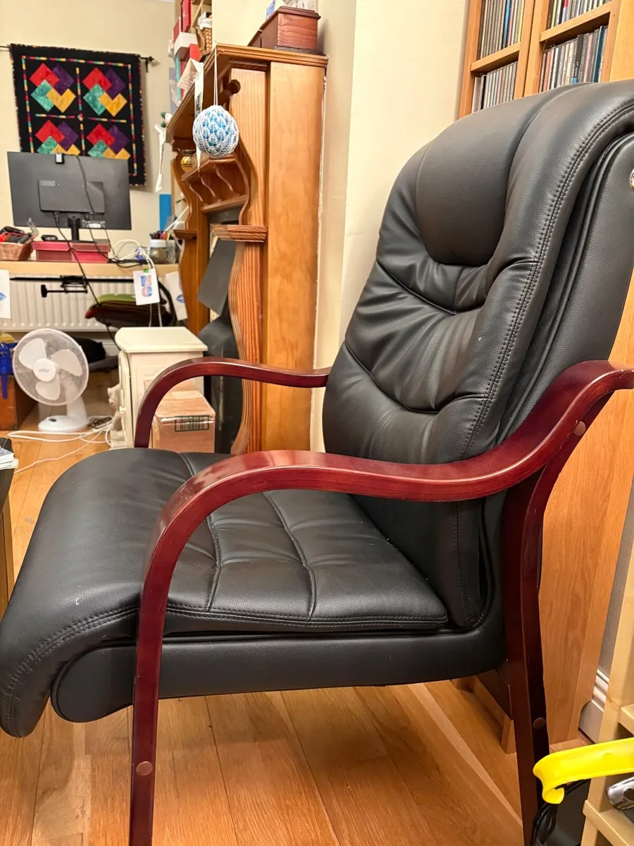 Leather Armchair - Image 1