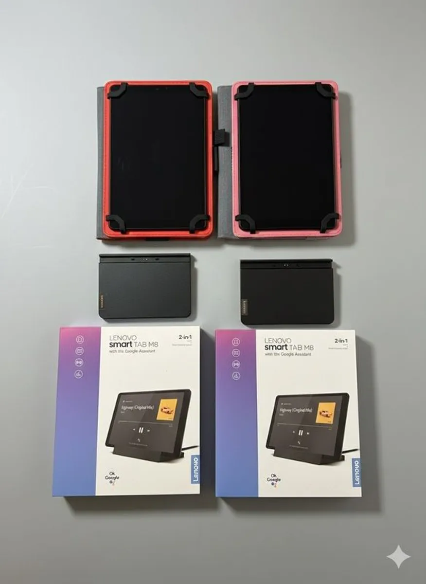 Lenovo Smart tab M8 Bundle - Image 1