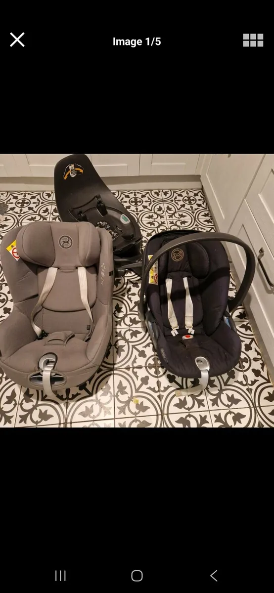 Cybex car seat budle - Image 1