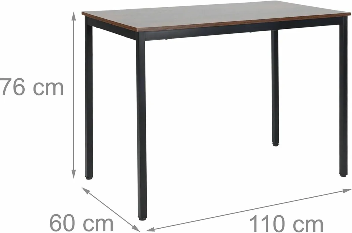 Dining table for 4 kitchen table 76x110x60 cm - Image 3
