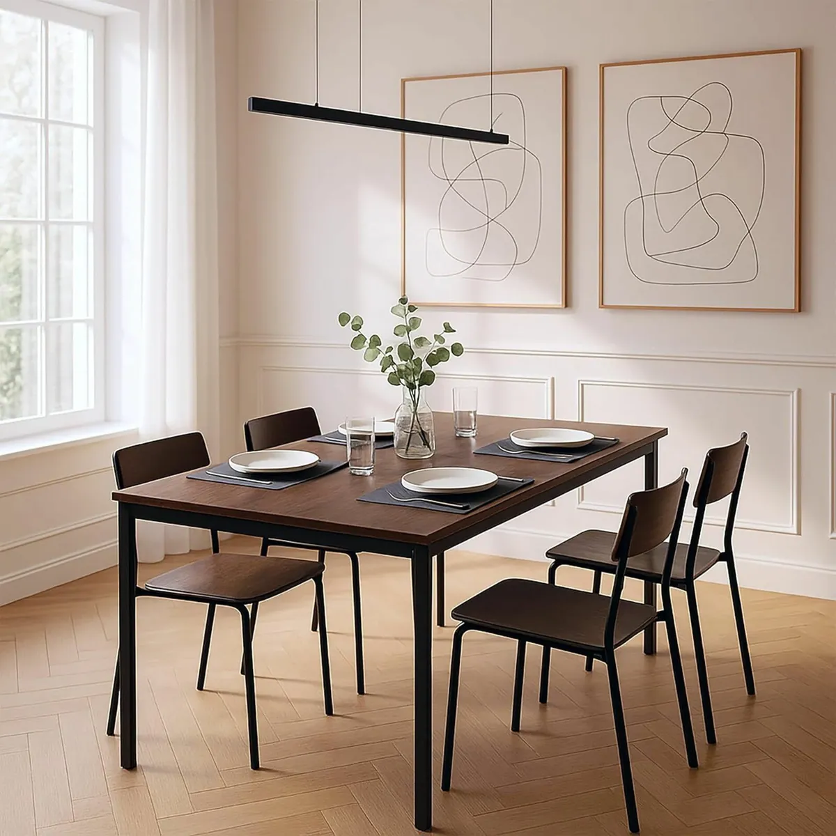 Dining table for 4 kitchen table 76x110x60 cm - Image 1