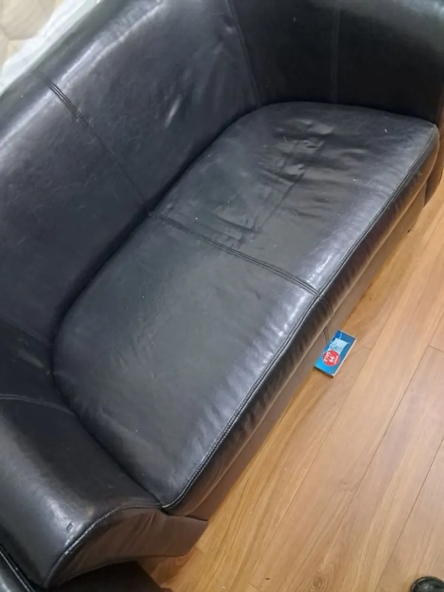 Tub armchairs and 2 seater couch  Swivelling reclining armchair, Mattress - Image 1