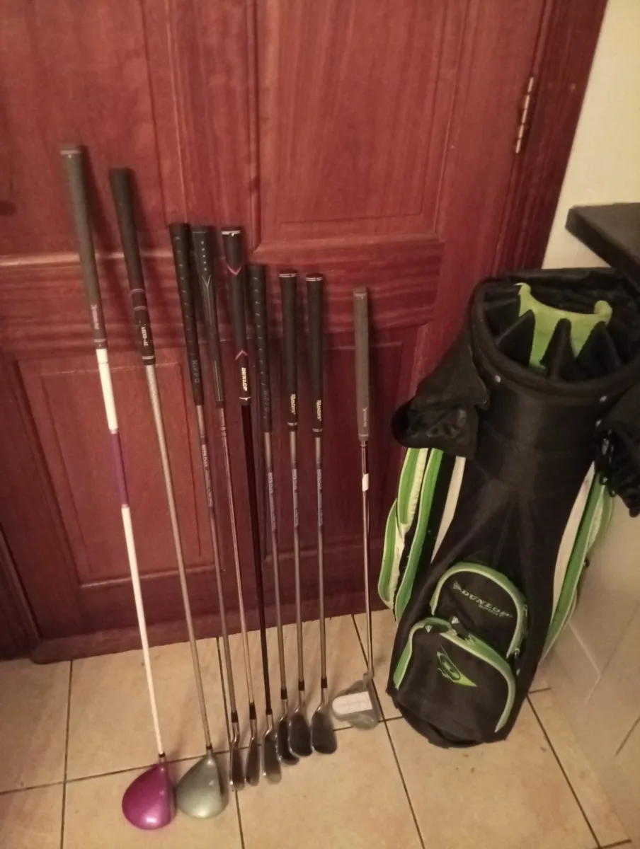 Ladies Set Of Mixed Graphite Clubs + Bag Perfect - Image 1