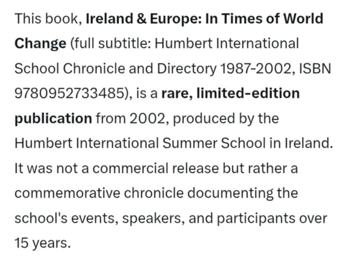 Humbert International Summer School Book - Image 2