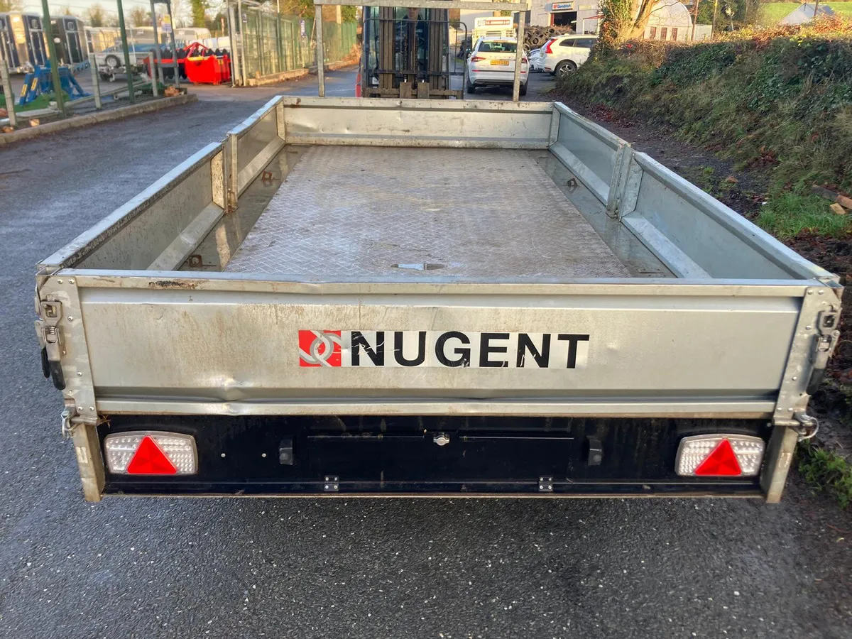 2021 Nugent 12x6’7  Dropsides Trailer NO VAT - Image 3