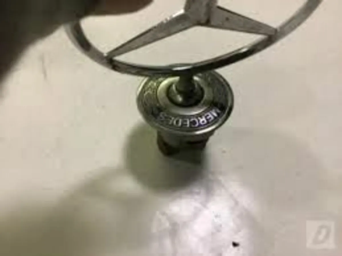 Vintage Antique Mercedes Merc Car Emblem Badge MB - Image 2