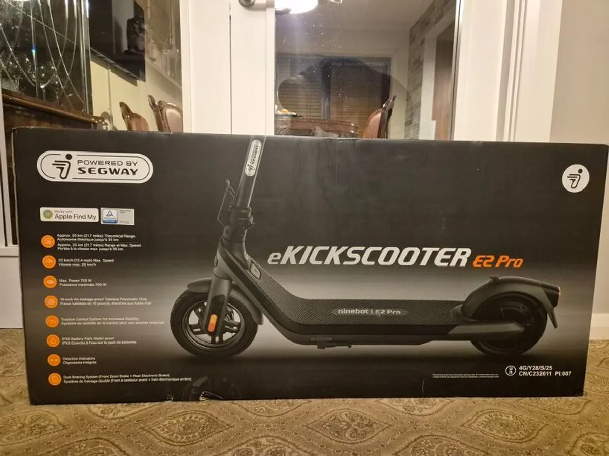 Ninebot Segway F2 Pro E-scooter - Image 1