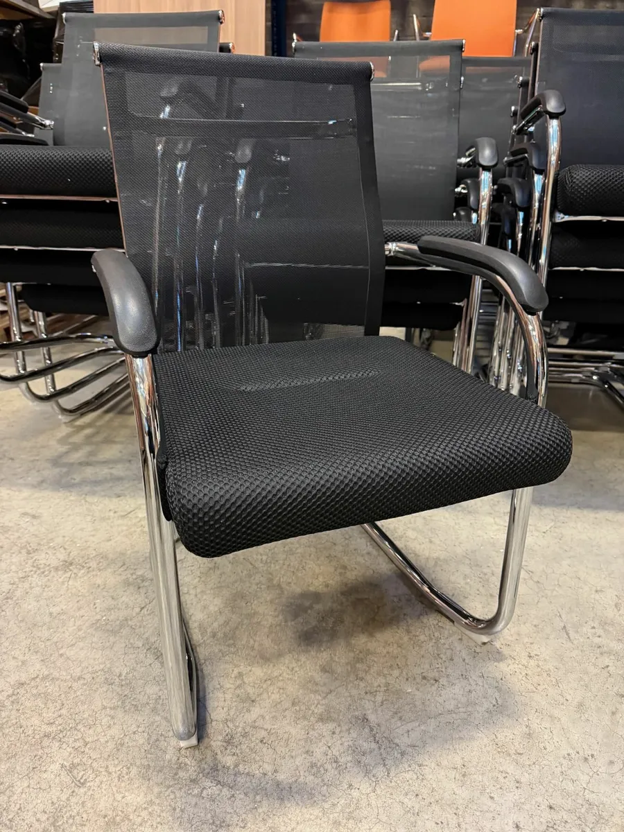 Large Boardroom / Conference Table + 10 Ergonomic - Image 3