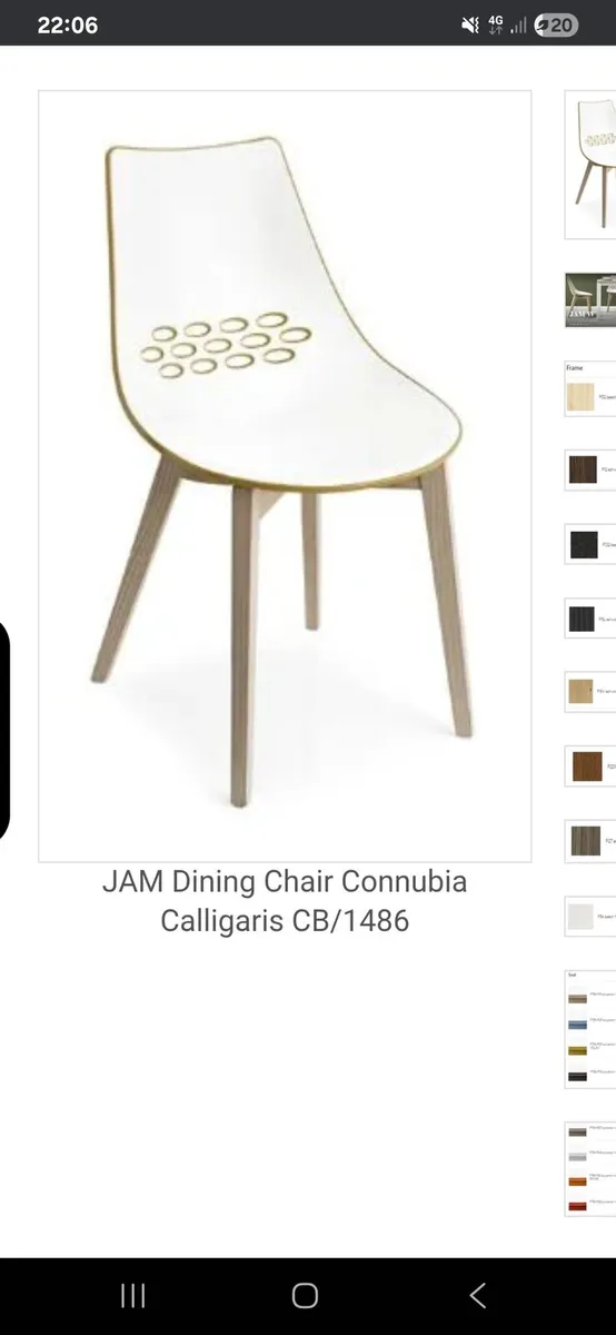 Calligaris designer jam chairs - Image 2
