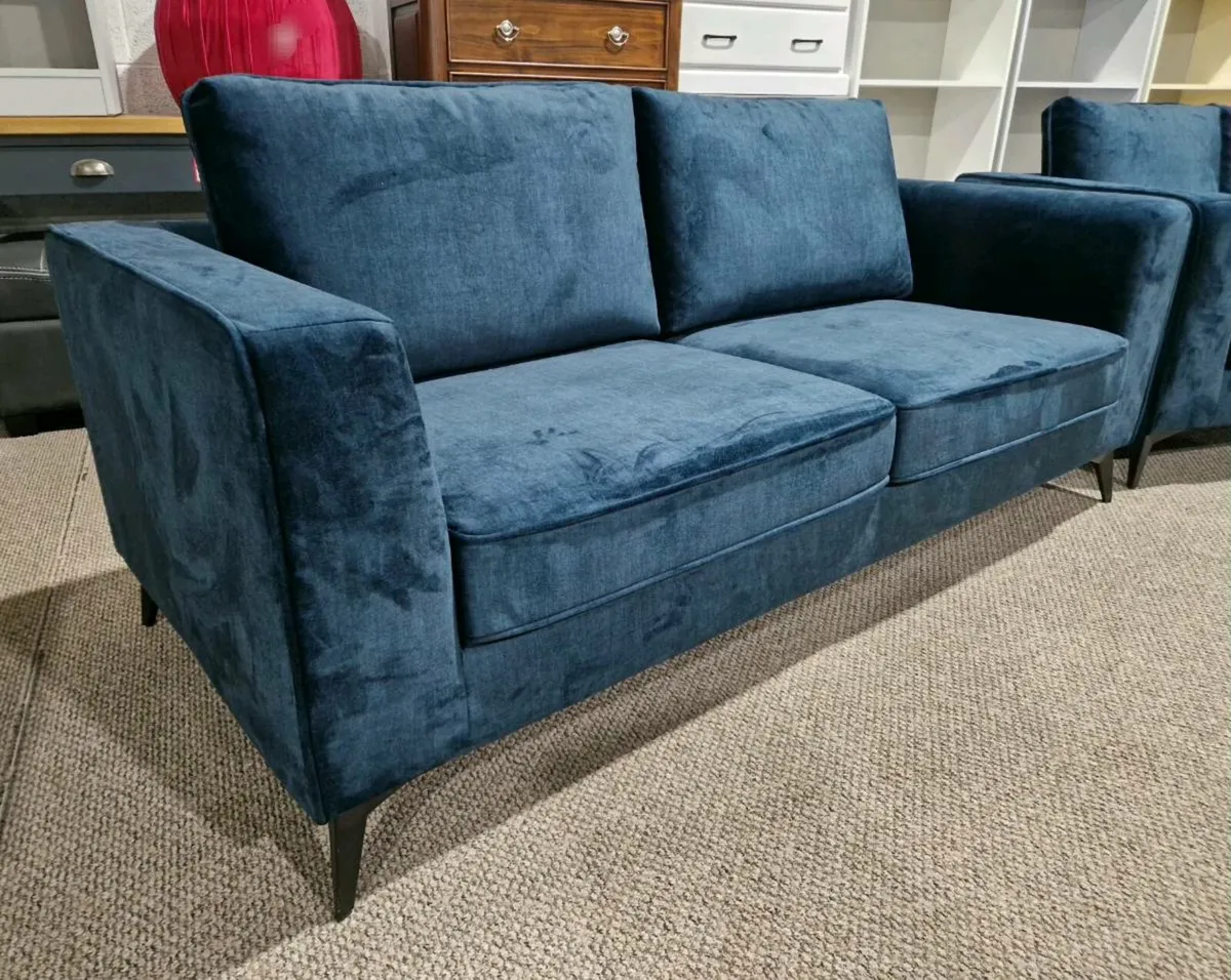 Brooklyn blue sofas - Image 3