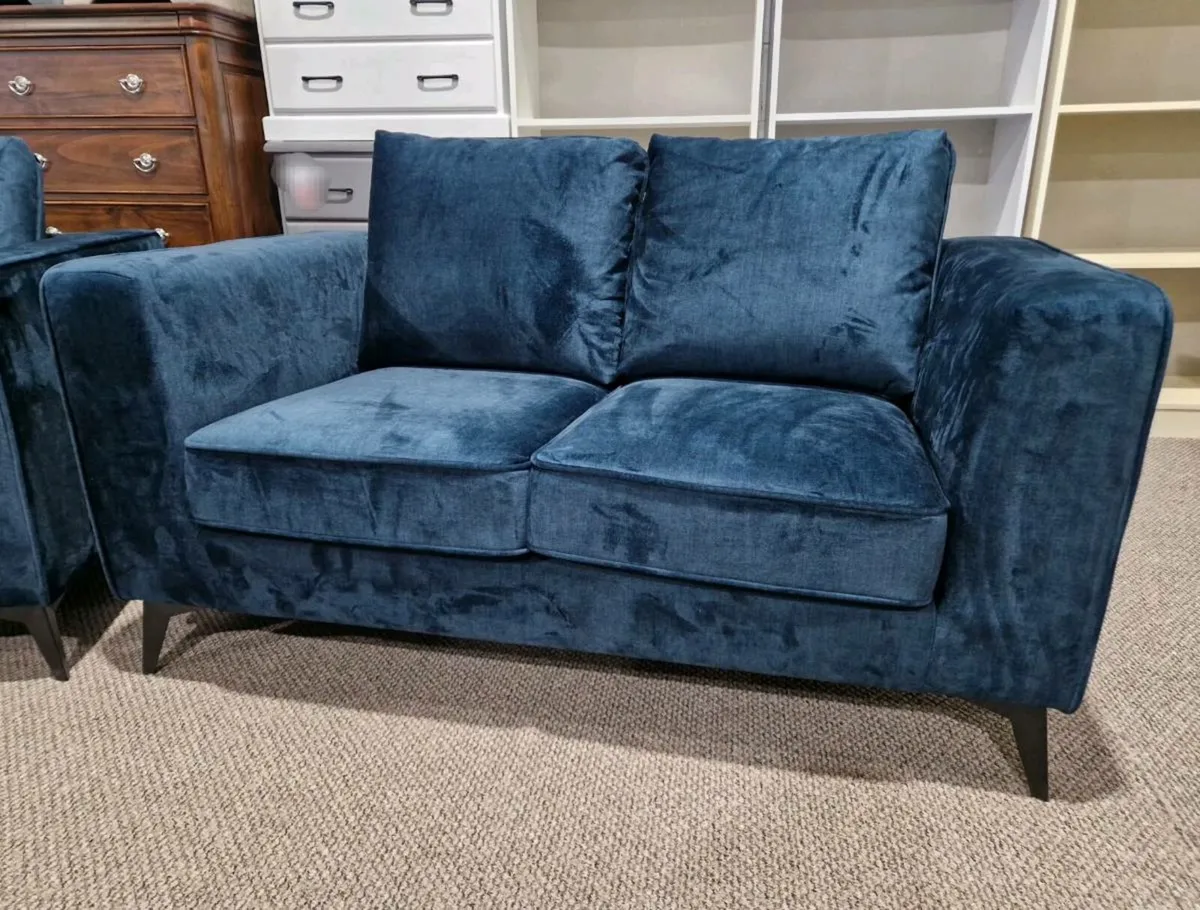 Brooklyn blue sofas - Image 4