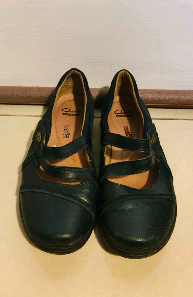 Clarks Collection Cushion Soft Shoes Size EU 39 - Image 2