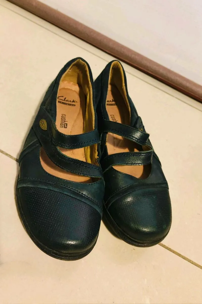Clarks Collection Cushion Soft Shoes Size EU 39 - Image 3