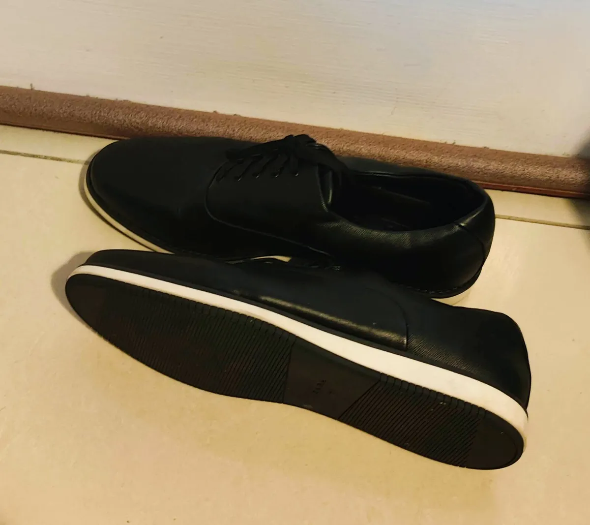 ZARA man Black Formal Shoes Size EU 41 - Image 4