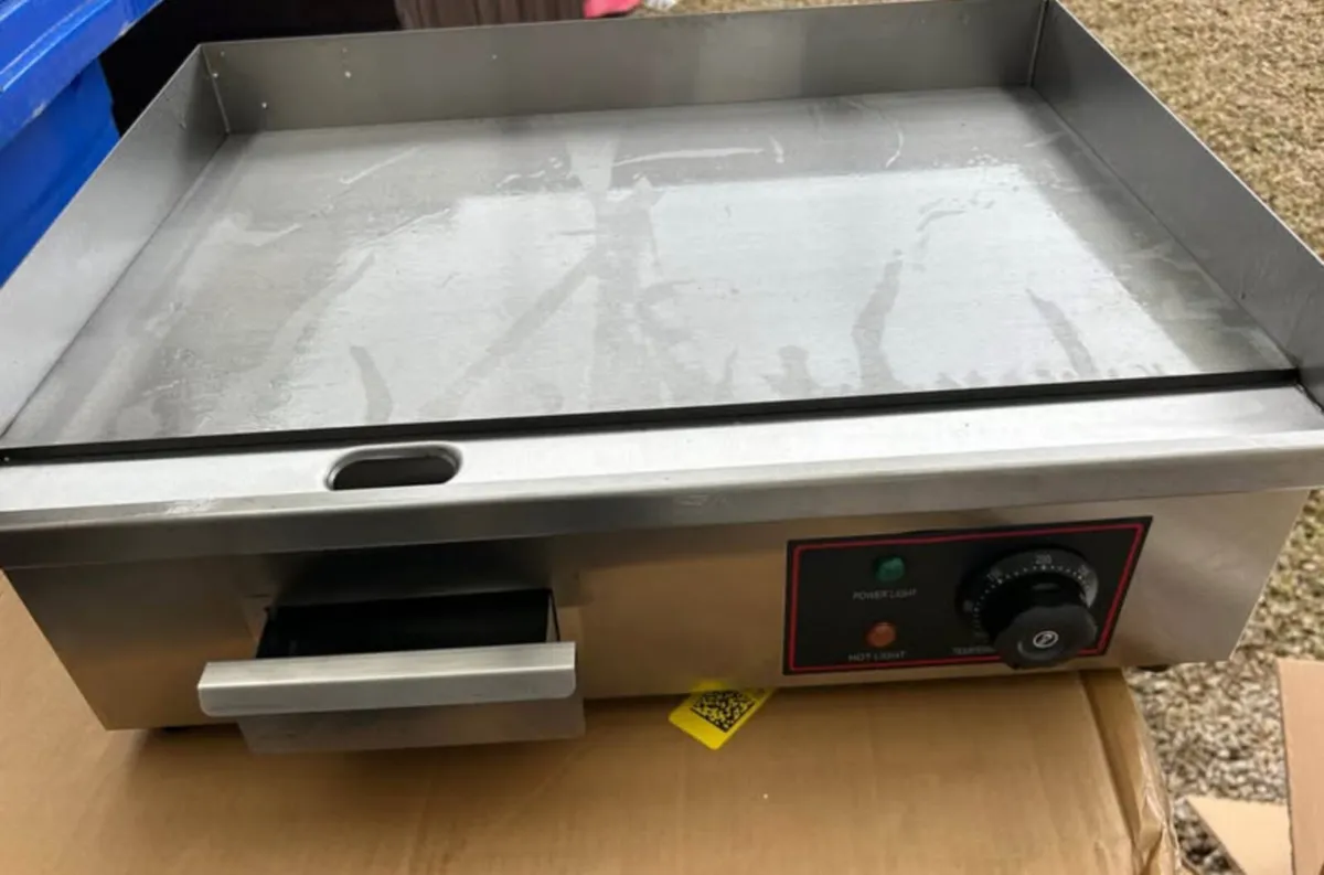 NEW Electric Griddle Chop Hot Plate 55cm 3kw 220v - Image 1