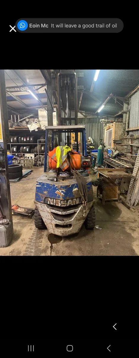 Nissan forklift 4 tonne - Image 2