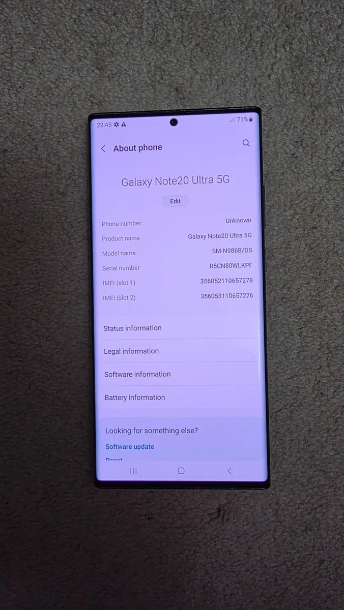 Samsung Galaxy Note 20 Ultra 512gb  5G - Image 2