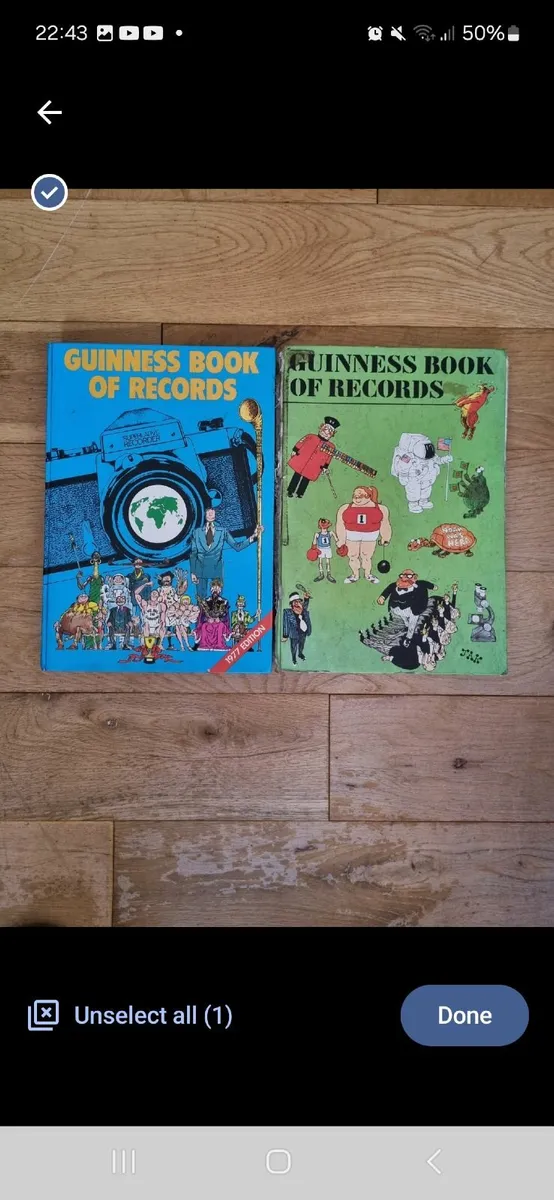 Guinness Book of Records 1974 & 1977