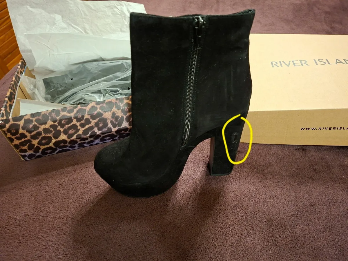 River Island Suede Boots - Image 2