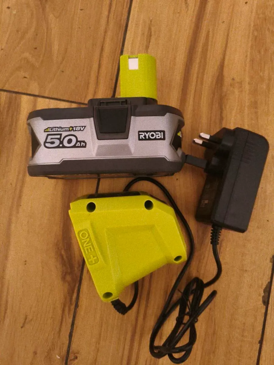 Ryobi 5Ah battery+charger