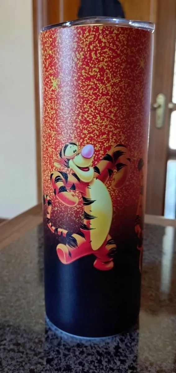 Fancy Tigger Drinks Flask (brand New). - Image 3