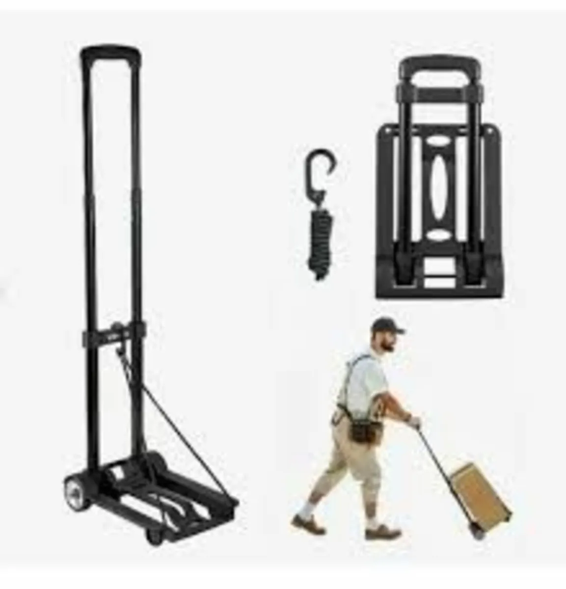 Retracting Extending Telescopic Travel Trolley Car - Image 2