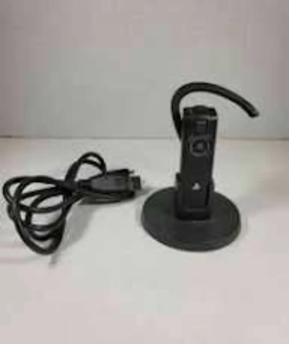 PlayStation PS3. Earpiece. 2 Earphones Docking Pod - Image 1
