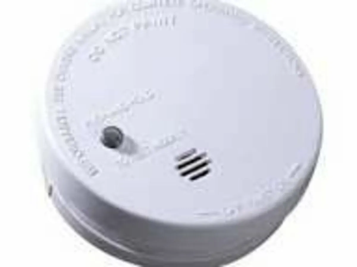 Smoke Alarm. Carbon Monoxide Detector. Batteries - Image 4