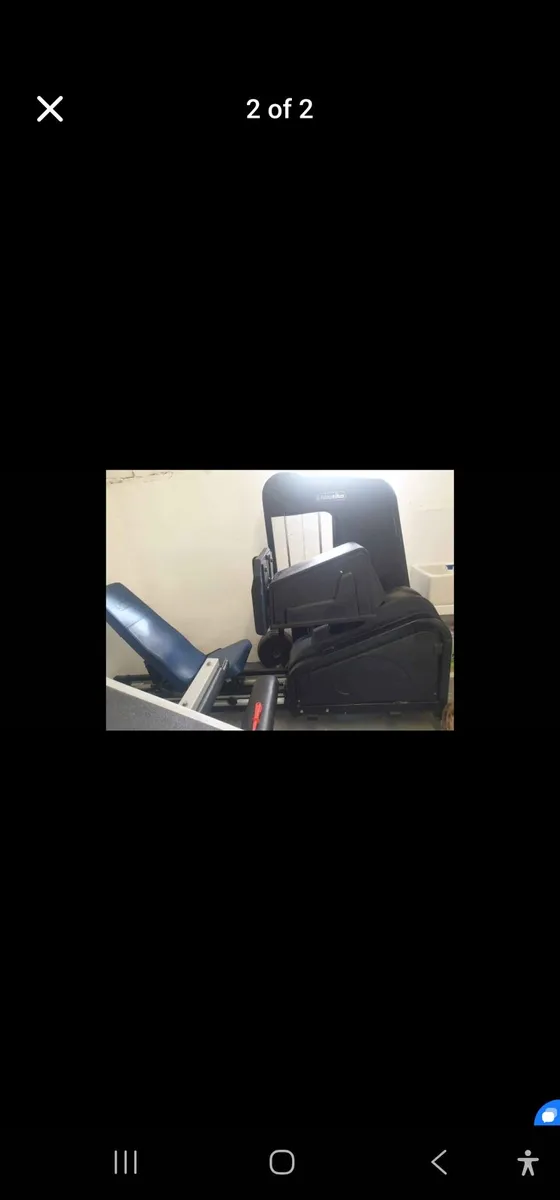 Nautilus st leg press - Image 2