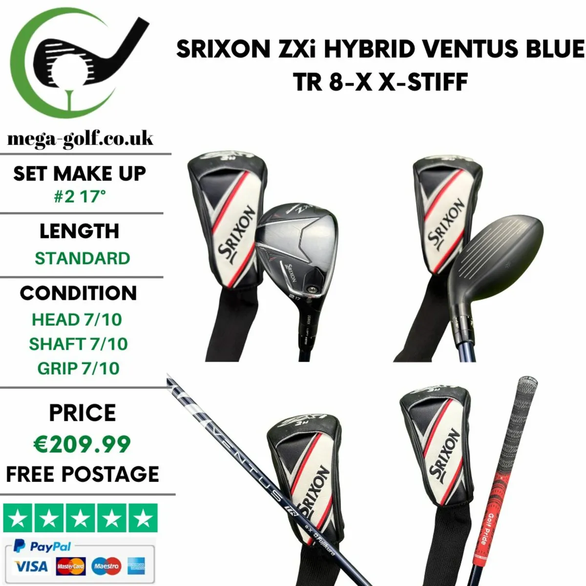 Srixon ZXi Hybrid / #2 17° / X-Stiff - Image 1