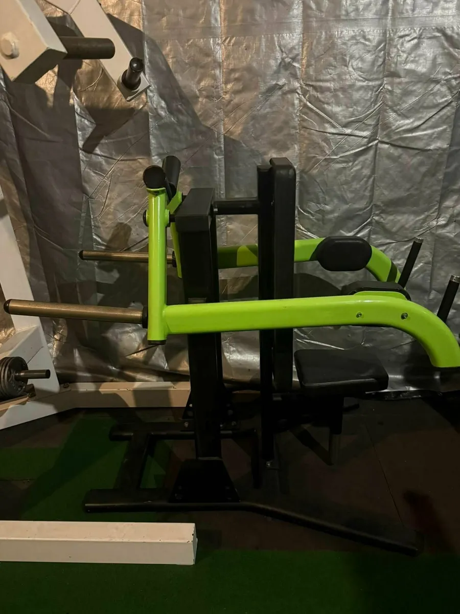 Seated Lateral Raise Machine - Manual Plate-Loaded - Image 2