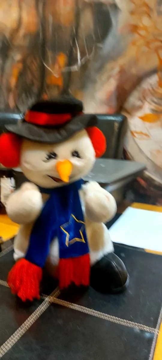 Vintage Christmas Singing Snowman. - Image 3