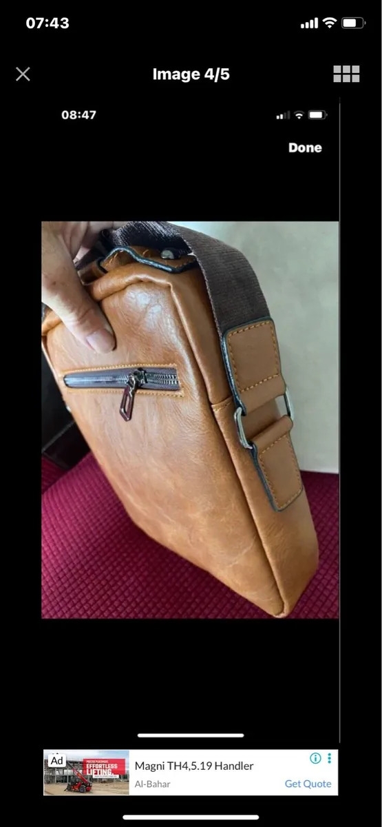 New Leather Shoulder Bag - Image 4