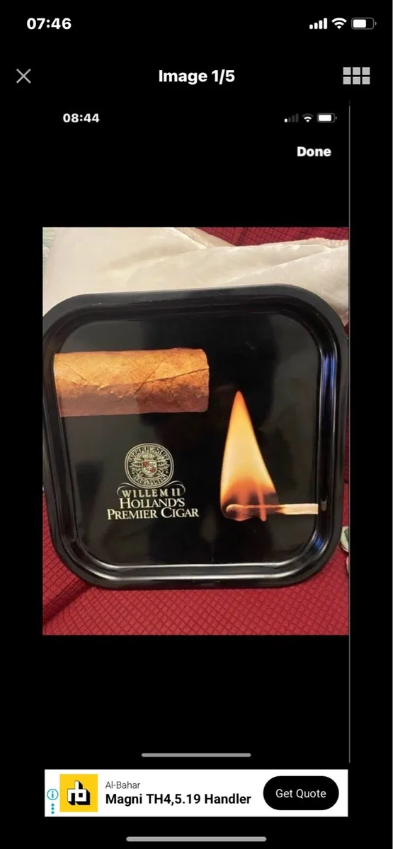 Willem 11 Metal Tray - Image 1