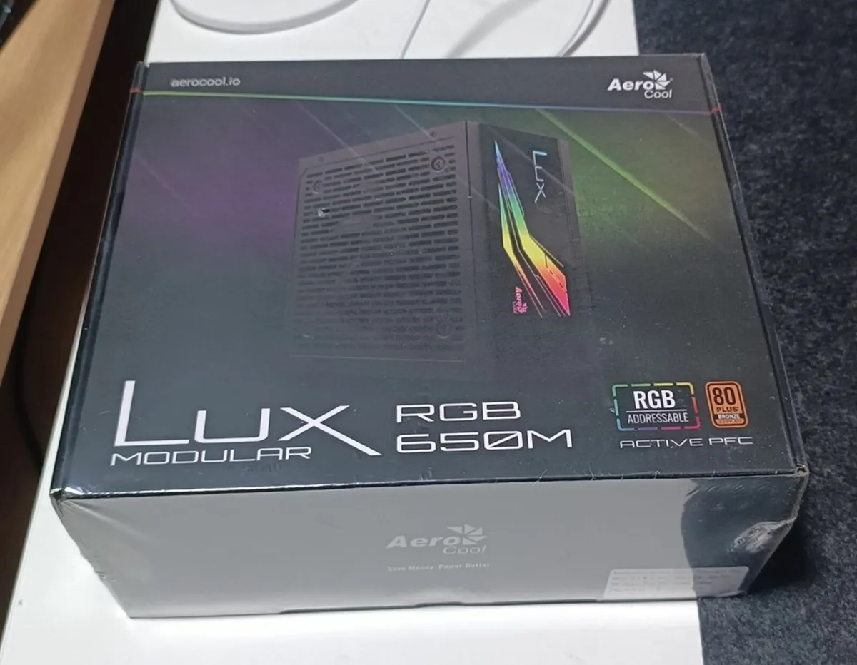 NEW Aerocool 650W PC Power Supply - Image 1