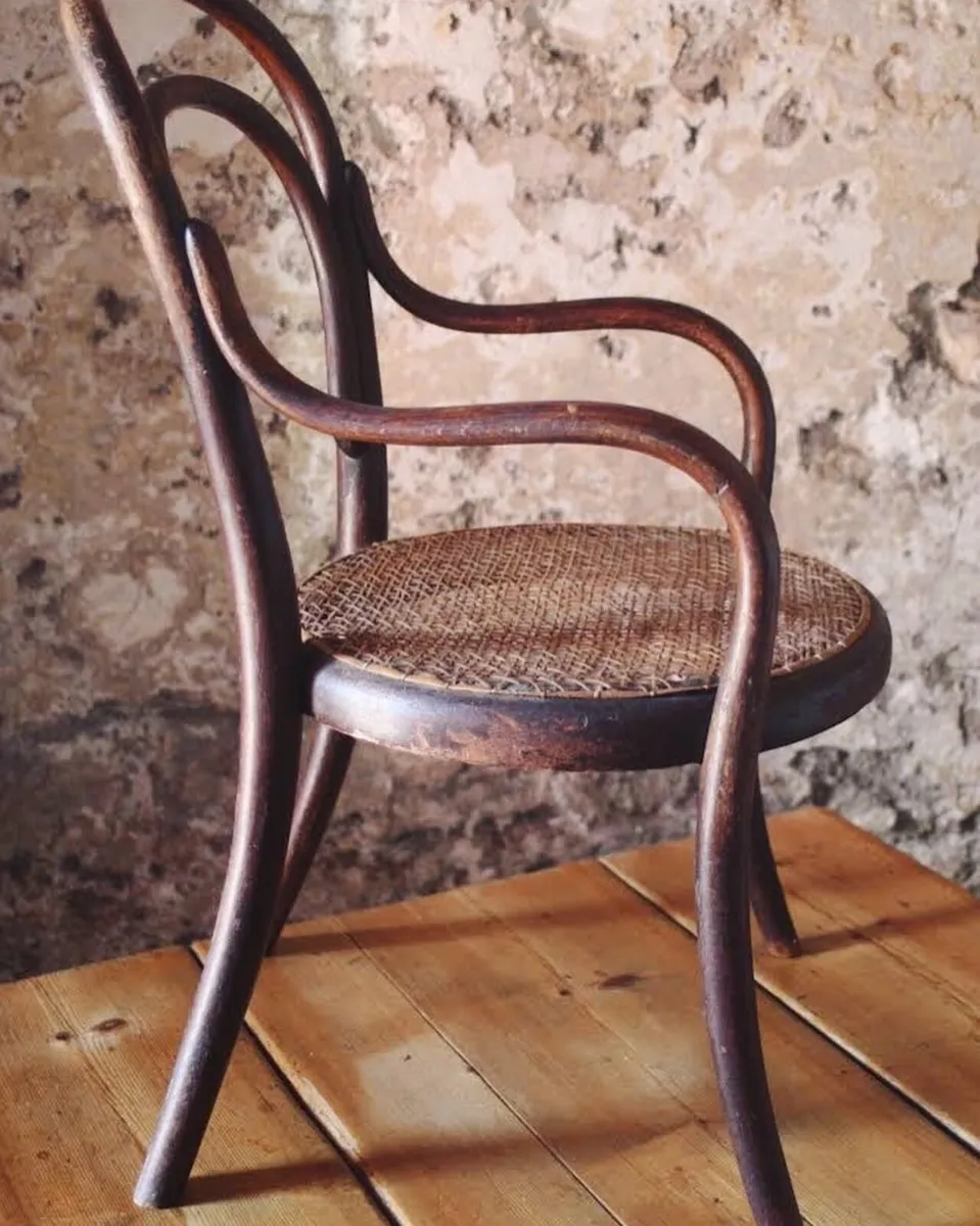Childrens Thonet Bentwood Chair - Image 3
