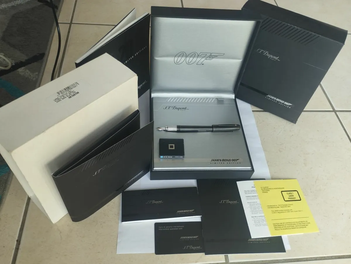 S.T.DUPONT 007 JAMES BOND BLACK PVD LIMITED EDIT - Image 1