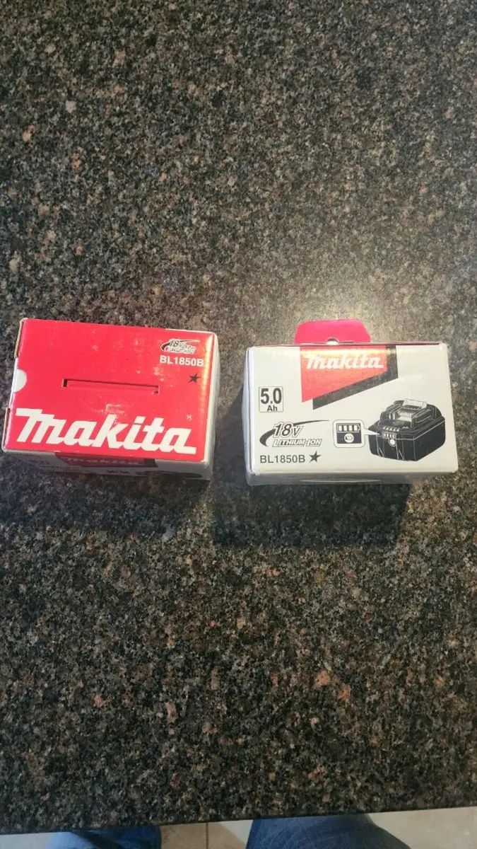 Batteries-Makita 18V - Image 1