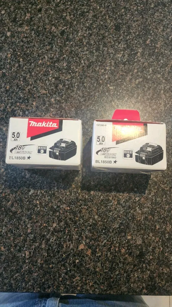 Batteries-Makita 18V - Image 2
