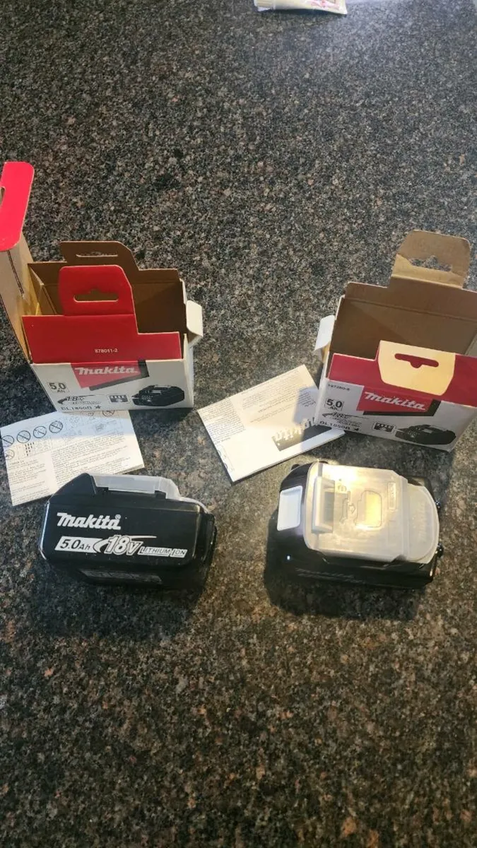 Batteries-Makita 18V - Image 3