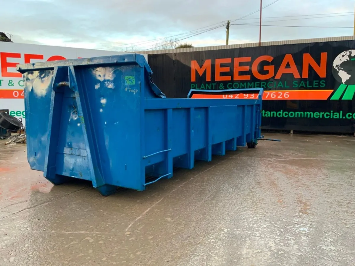 20yds BUILDERS SKIP / HOOK LOADER BODY.....706p - Image 1