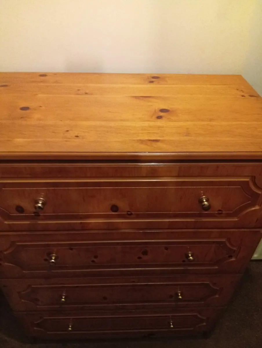 Solid Wood Quality Sturdy Huge Chest of drawers - Image 3