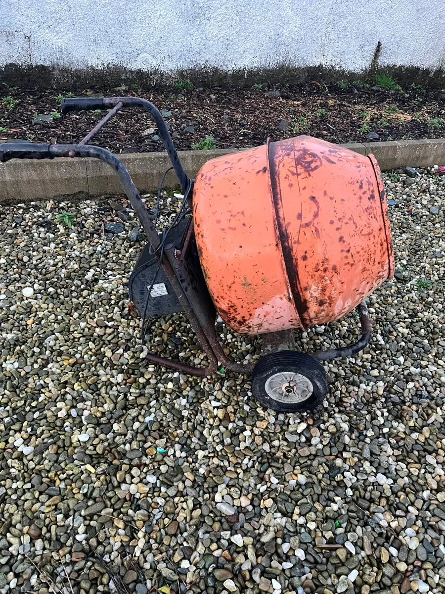 Electric cement mixer - Image 2