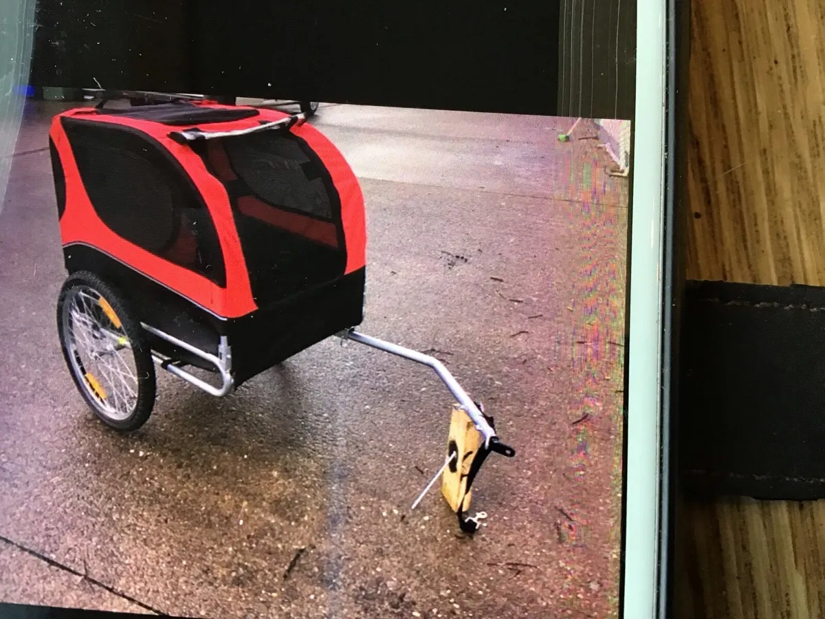 Kid/pet animal bicycle trailer - Image 1