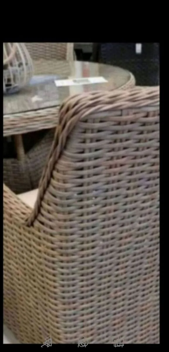 **CLEARANCE** Brand New Basket Rattan 6 Seater - Image 2