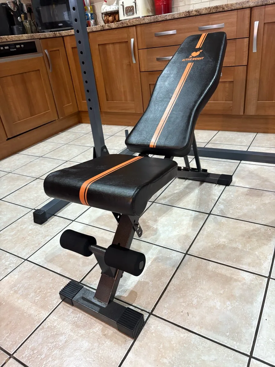 TALL SQUAT RACK AND MULTI ANGLE WEIGHT BENCH! - Image 2